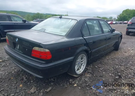 2001 BMW 740Il из США, поврежденный, VIN WBAGH83411DP28499